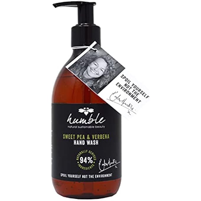 Humble SWEET PEA & VERBENA HAND WASH (285ML) - KATE PRODUCTS ARE CAREFULLY CREATED SO THAT YOU CAN SPOIL YOURSELF WITHOUT SPOILING THE ENVIRONMENT. CRUELTY FREE. - Image 1